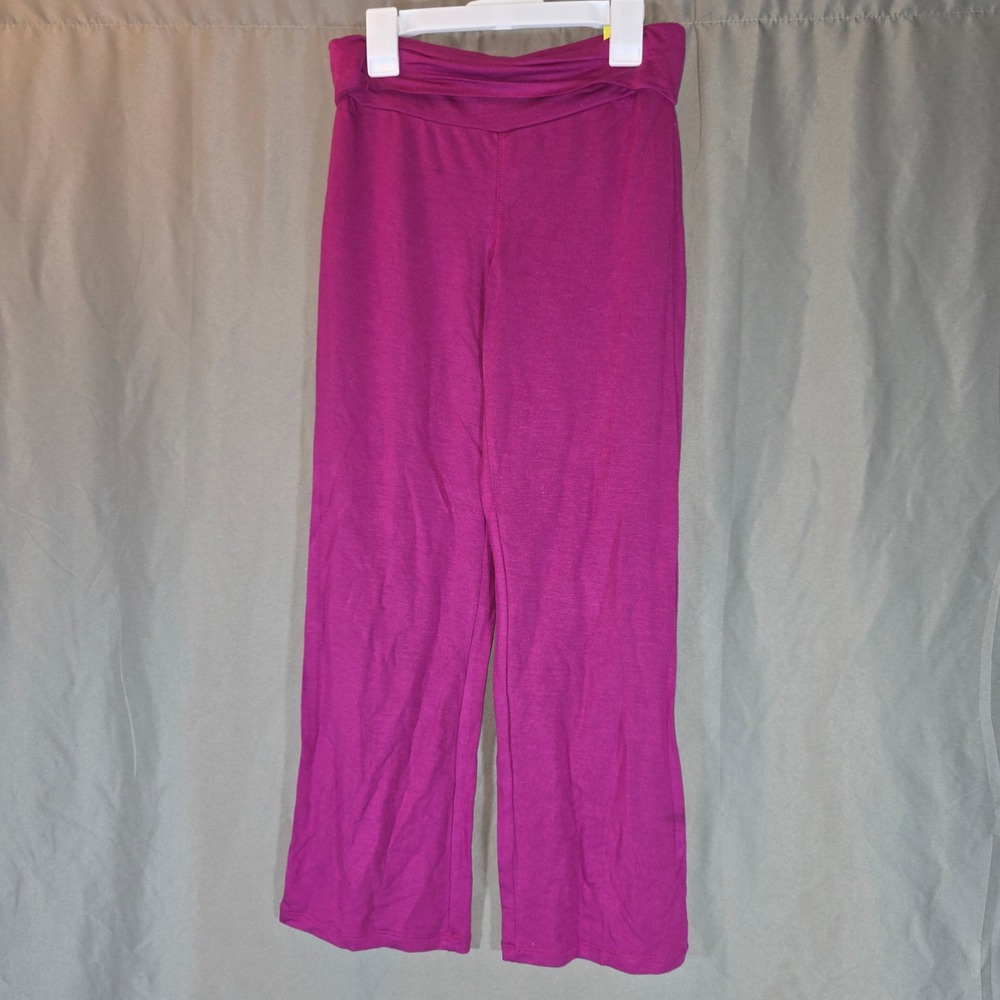 All in Motion Girls Magenta Purple Flare Pants Regular Fit Size L 10/12 NWT